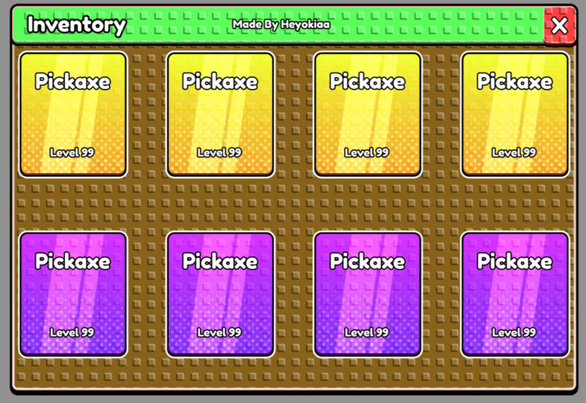 Stud Inventory GUI