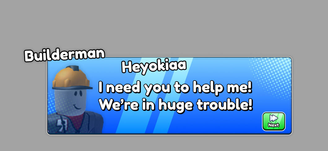 Dialogue UI